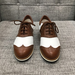 Zeige Details für Tee Golfschuh Damen Susy braun/weiß SOFT Bild von Tee Golfschuh Damen Susy braun/weiß SOFT